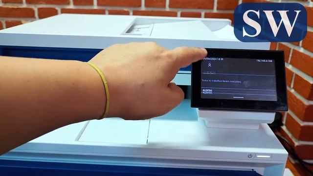 Como trocar cartucho da impressora HP Color Laser Jet PRO MFP 4303FDW смотреть онлайн