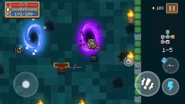 играю в Soul Knight/новая локация-болото смотреть онлайн