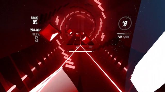 [Beat Saber Custom] Billie Eilish - Bury a friend (EXPERT) Pico 4 смотреть онлайн