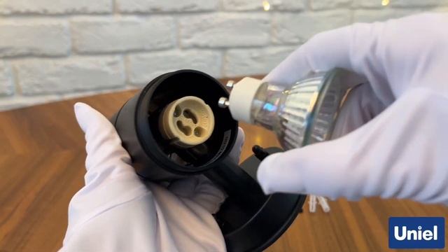 Светильник на штанге Uniel GU10 220В 7Вт UUL-S22D-2x7W/GU10 IP65 BLACK UL-00011270 смотреть онлайн