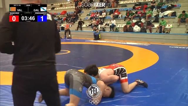 1/2 - 72KG - GR - SANCHEZ GARCIA, FELIX (VAL) ONGGAROV, BEKBOL (GAL) смотреть онлайн