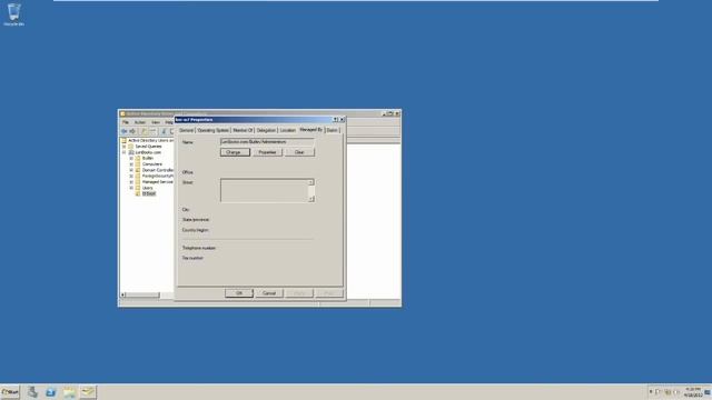 Adding a Windows 7 computer to Active Directory on 2008 Server on lan смотреть онлайн