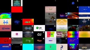 Сборник заставок в одном экране с эффектами №7. Collection of screensavers in one screen №7.