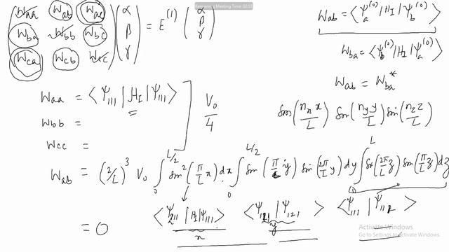 Degenerate Perturbation Theory (1)| Prof. M. Sajjad Athar|12-04-21 смотреть онлайн