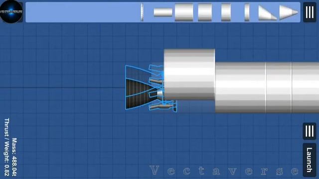 Building The Spica Rocket In Spaceflight Simulator | How To Build  Capsule & Rocket In SFS 1.5