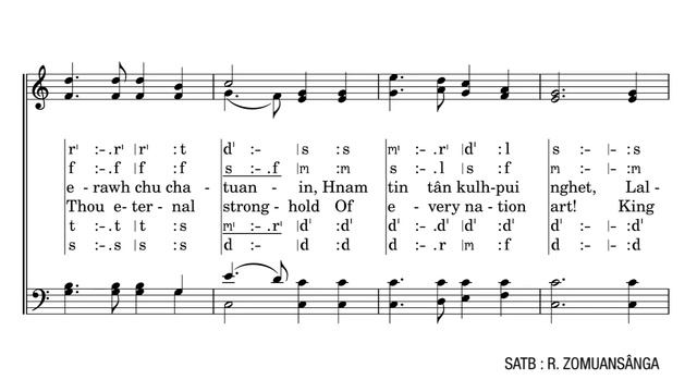 KHB 585 | Ro Min Relsak Ang Che (O Thou, Our God, Our Ruler) Mizoram State Song | A Capella смотреть онлайн