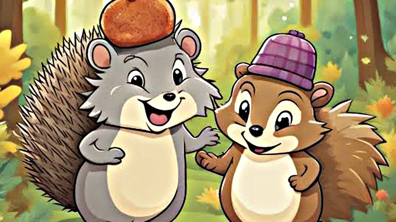 Ёжик и Белка | Детские Мультики | Сказки на ночь для малышей | аудиосказки смотреть онлайн