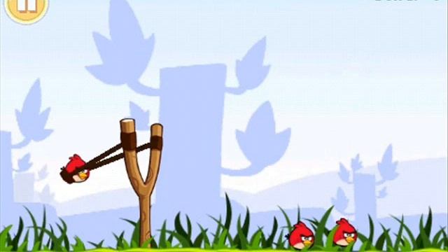 Doodle Jump vs. Angry Birds (Level 1) смотреть онлайн