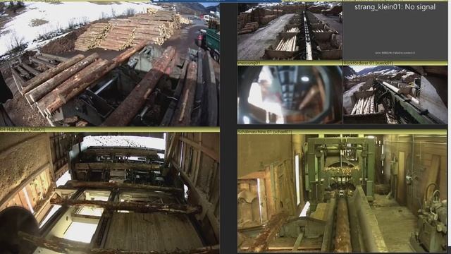 Rundholzplatz / Log sorting line / Bj. 2017 / max. 90 cm смотреть онлайн