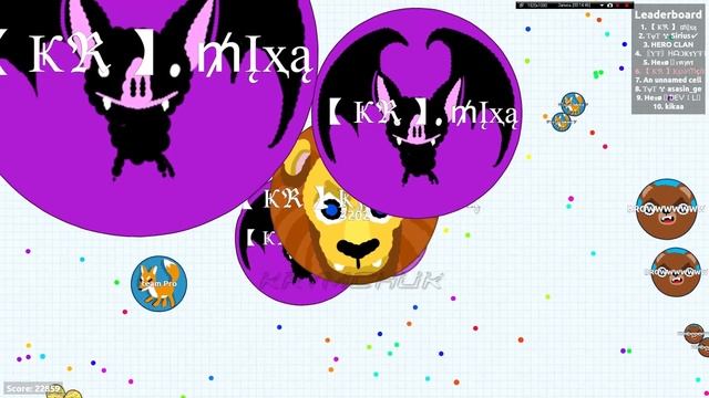 Агарио - Очередной захват ))) смотреть онлайн