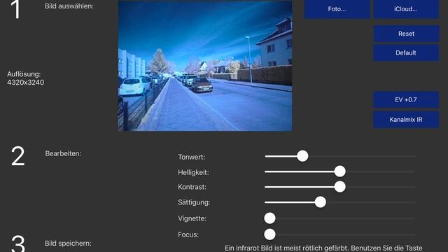 Infrarot Foto Editor, iOS смотреть онлайн