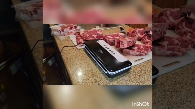 Ribeye Steaks Vacuum Sealed... Bonus: Seasoning in the bag! смотреть онлайн