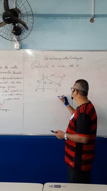 VEJA COMO RESOLVI SEMELHANÇA DE TRIÂNGULO EM 1 MINUTO смотреть онлайн