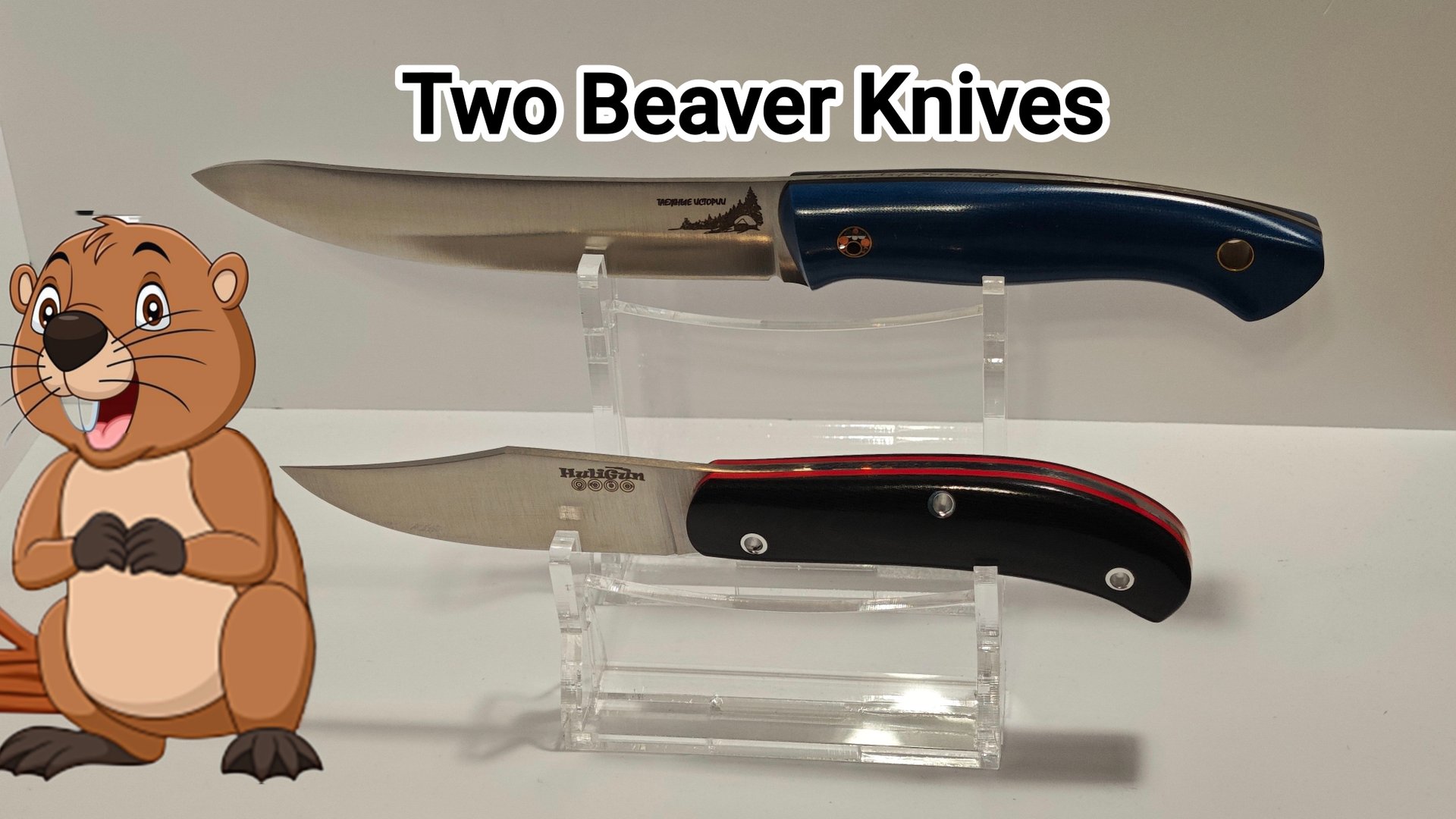 Два ножа для всего - Таежные истории и HuliGun от Beaver Knife