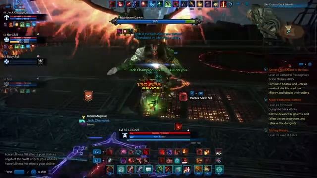 TERA EU PS4: SCE Last Boss 41%HP Solo DPS Warrior With Brawler смотреть онлайн