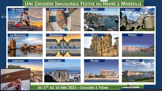 Conférence Web CROISIÈRES MARITIMES&VOYAGES | Croisière Inaugurale & Fjords | Voyages Rive Gauche смотреть онлайн