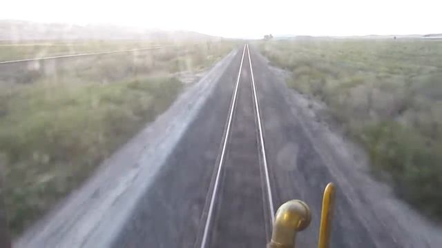 Amtrak California Zephyr with Union Pacific Elko Sub Milepost 615.4 Defect Detector смотреть онлайн