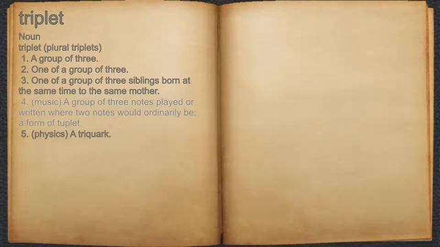 What does triplet mean? смотреть онлайн