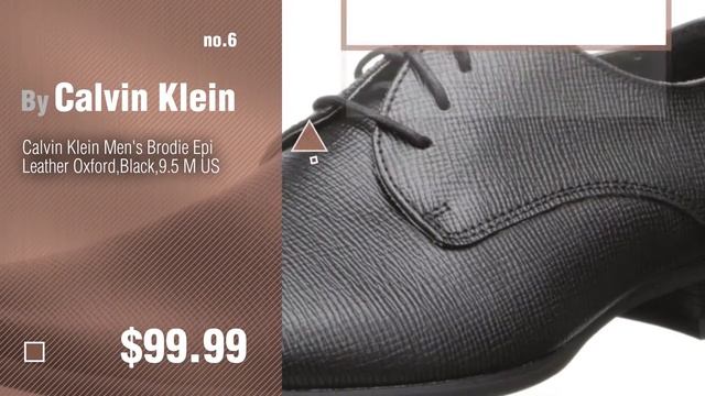 Calvin Klein Dress Shoes For Men // New & Popular 2017 смотреть онлайн