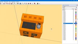 Отопительно варочная печь с духовкой