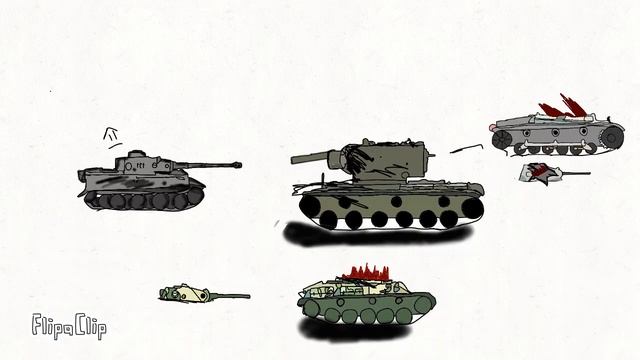 Анимация танки кв 2 против всех смотреть онлайн