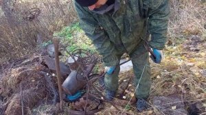 Металлокоп в заброшенном вахтовом посёлке 70-х годов. Жирные находки 1710кг чистым весом за раз.