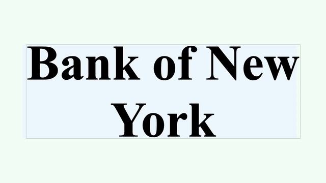 Bank of New York смотреть онлайн