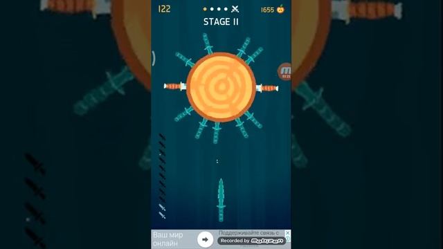 Как я играю в Knife hit смотреть онлайн