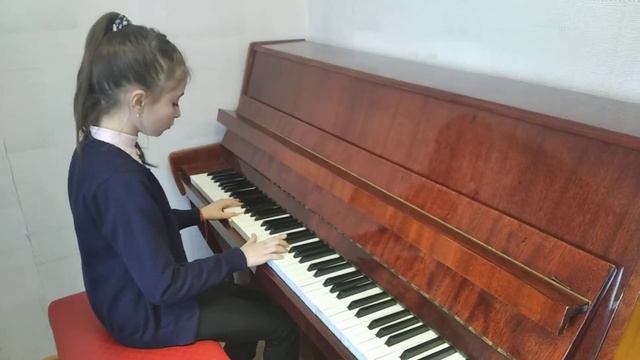 Новикова Кристина, 10 лет. H.Mancini "Pink Panter" смотреть онлайн