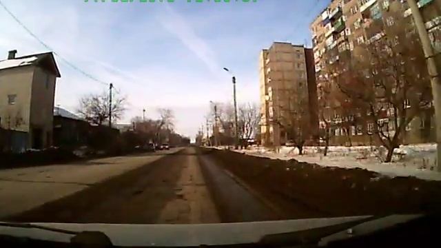 Состояние дорог Сызрани Центр города Февраль 2013 года смотреть онлайн
