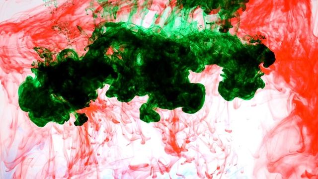 Смешивание красок в воде Mixing paints in water 4k video part 28 смотреть онлайн