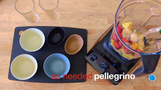 Frozen Strawberry Mango Lemonade | Vitamix DIY