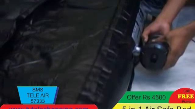 Tv Teleshopping AIR SOFA Bed 5 in1 || Air Sofa || Call Now 7503 929292 смотреть онлайн