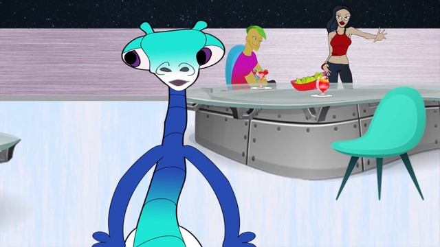 QUAZAR BAR - Episode 6 - Moving Mind | Animated Comedy Series смотреть онлайн