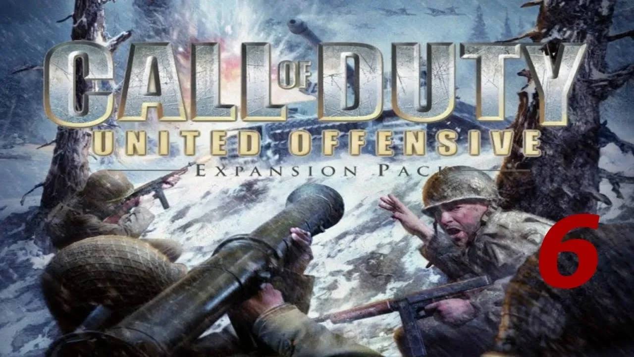 Прохождение Call of Duty: United Offensive #6 (Железнодорожный мост)