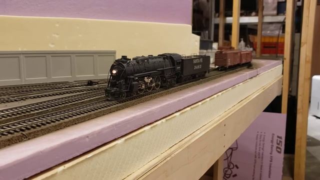 Test Track: Tenshodo Brass HO Santa Fe 4-6-4 3463 смотреть онлайн