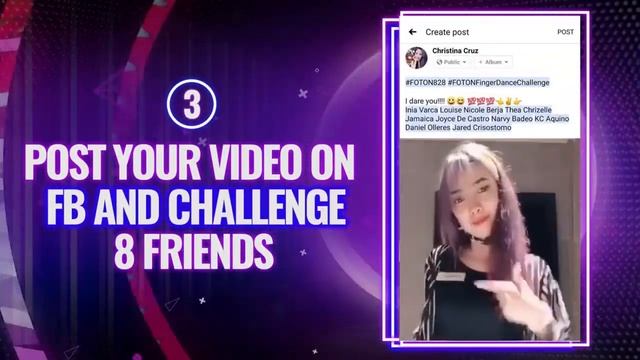 FOTON Finger Dance Challenge смотреть онлайн