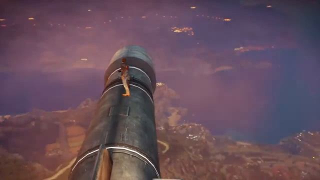 Just Cause 3 Rico rides a missile (possibly spoilers) смотреть онлайн
