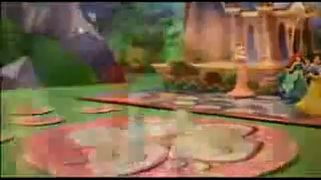 Дисни принцеси игра Замък триизмерен декор смотреть онлайн