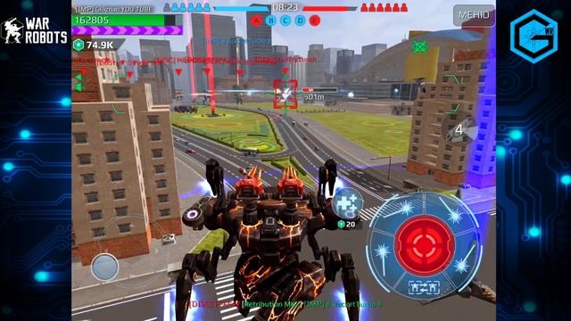 War Robots. ARES 2 PULSAR 2 MARQUESS MK2. РОБОТ ПОДДЕРЖКИ! ЭФФЕКТИВНО! смотреть онлайн