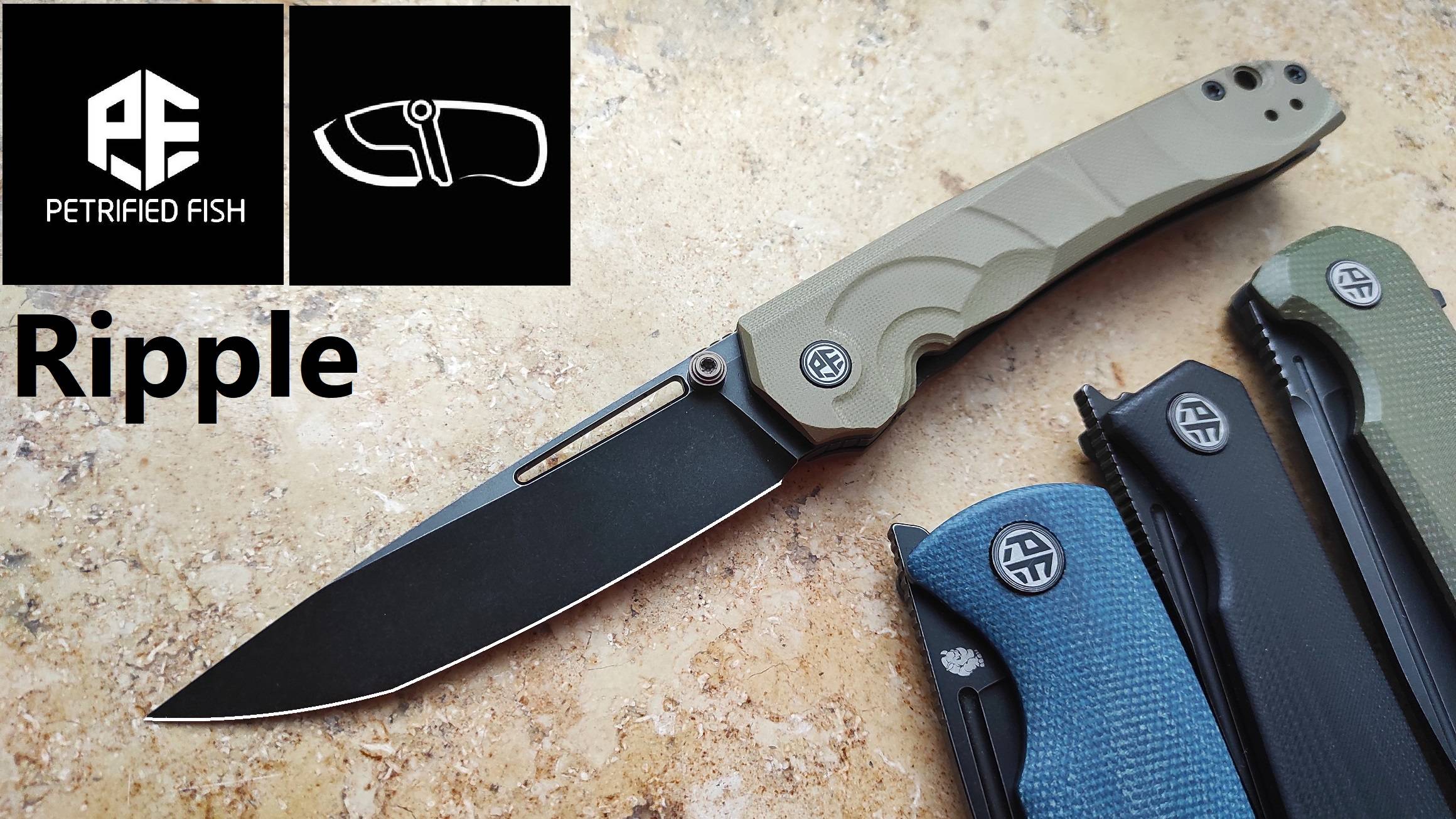 ✅ NEW Petrified Fish PFP11 Ripple - Sebastian Irawan Design