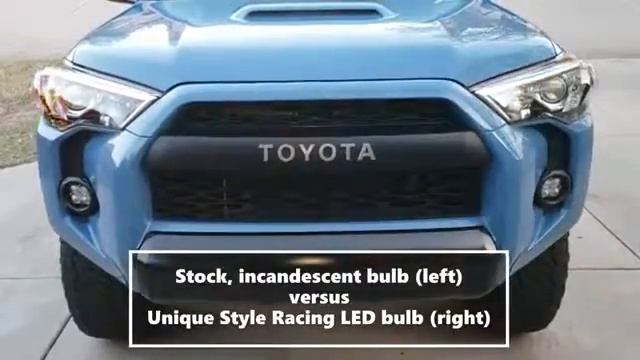 Incandescent vs USR's 2000 Lumen LED Amber 7440 Bulb смотреть онлайн