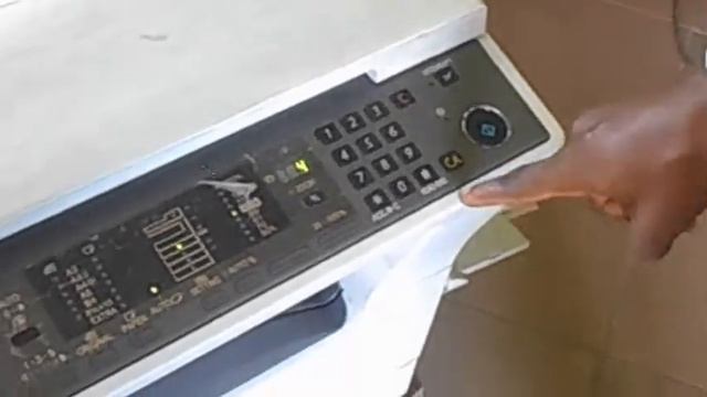 H4 ERROR in Sharp AR-5516 смотреть онлайн