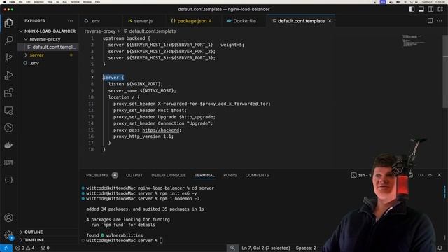 Create a Load Balancer with Nginx for Node Servers using Docker Compose смотреть онлайн