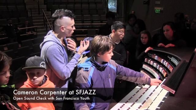 Cameron Carpenter Open Sound Check with SF Youth смотреть онлайн