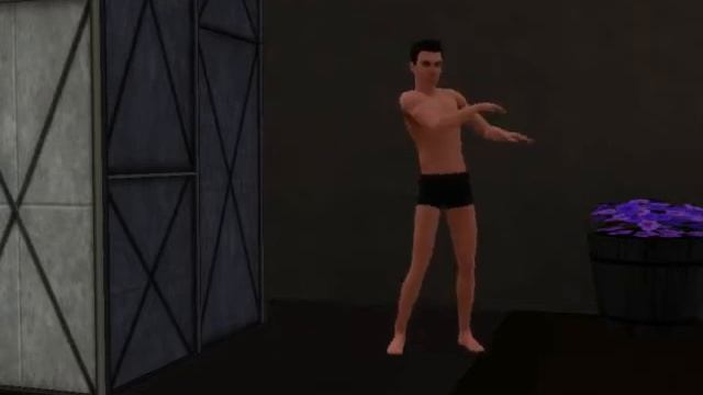 Adam Lambert Sim Loves To Dance! :) смотреть онлайн