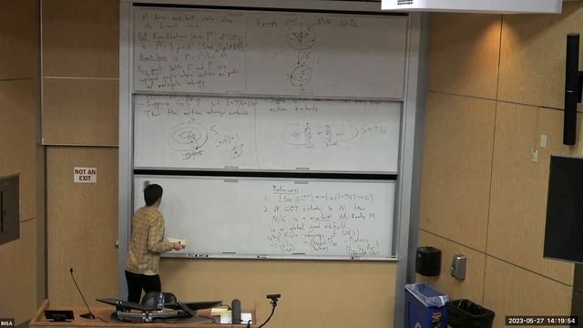 Eric Samperton, Purdue University: Examples and counterexamples in 2-d equivariant bordism смотреть онлайн