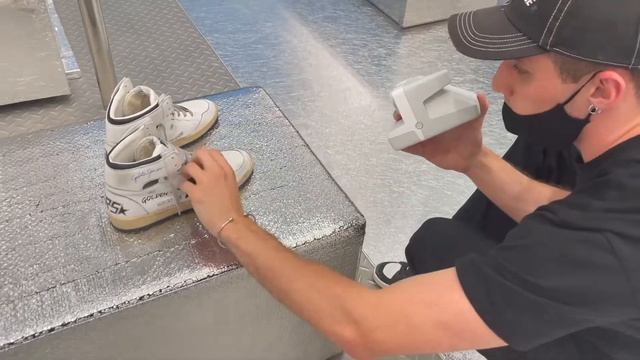 I CUSTOMISED MY FIRST GOLDEN GOOSE SNEAKERS 👟 | UNBOXING, MEN’S SHOPPING VLOG смотреть онлайн