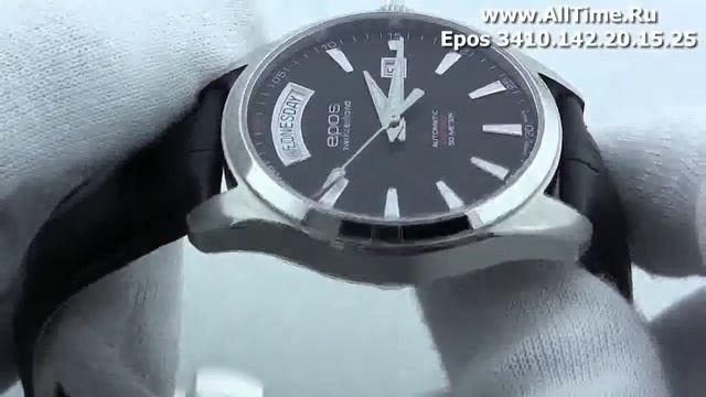 Мужские наручные швейцарские часы Epos 3410.142.20.15.25 смотреть онлайн