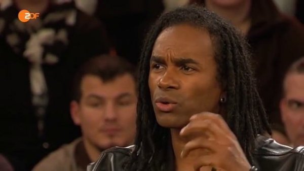 Fabrice Fab Morvan of Milli Vanilli on "Markus Lanz" - Interview from April 16th, 2015 2/2